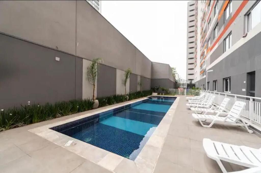 Refinado Studio No Bras Com Piscina/Metro Bras เซาเปาโล ภายนอก รูปภาพ